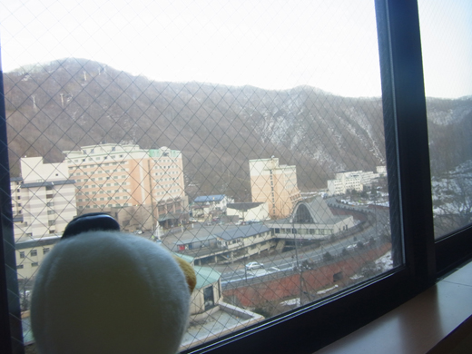 部屋からの景色